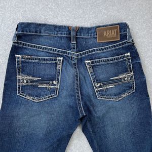 ARIAT Low Rise M4 Boot Jeans Mens 31 x 34 Denim Work Western Turnout